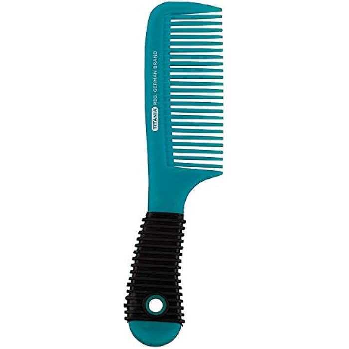 TITANIA Comb With Rubber Handle